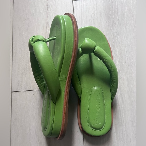 ANTHROPOLOGIE BRAND SANDAL GREEN SIZE 37 - Picture 3 of 5